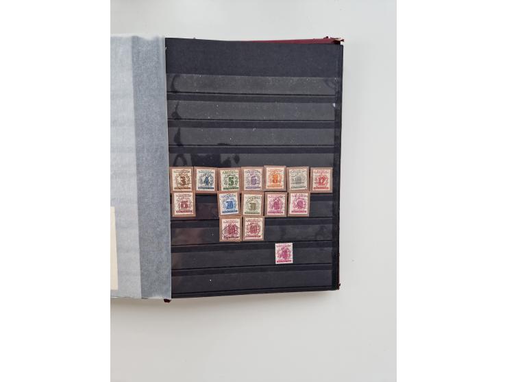 1945/49, gestempelte Sammlung mit vielen besseren und kpl. Ausgaben, Farben und weiteren Besonderheiten. Dabei u.a. Mi.-Nr. 4