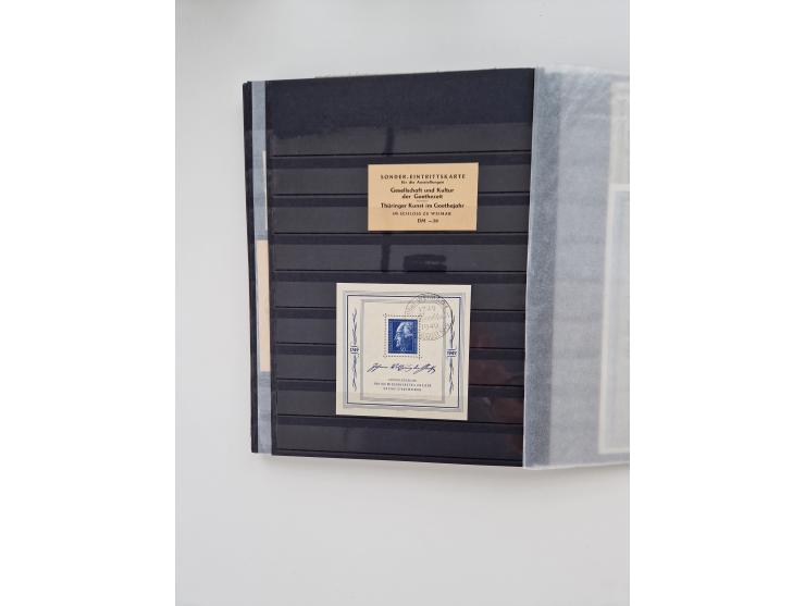 1945/49, gestempelte Sammlung mit vielen besseren und kpl. Ausgaben, Farben und weiteren Besonderheiten. Dabei u.a. Mi.-Nr. 4