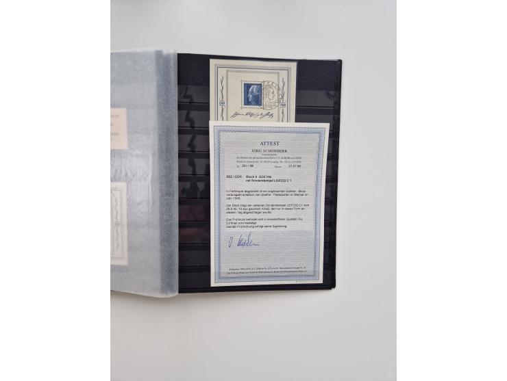 1945/49, gestempelte Sammlung mit vielen besseren und kpl. Ausgaben, Farben und weiteren Besonderheiten. Dabei u.a. Mi.-Nr. 4