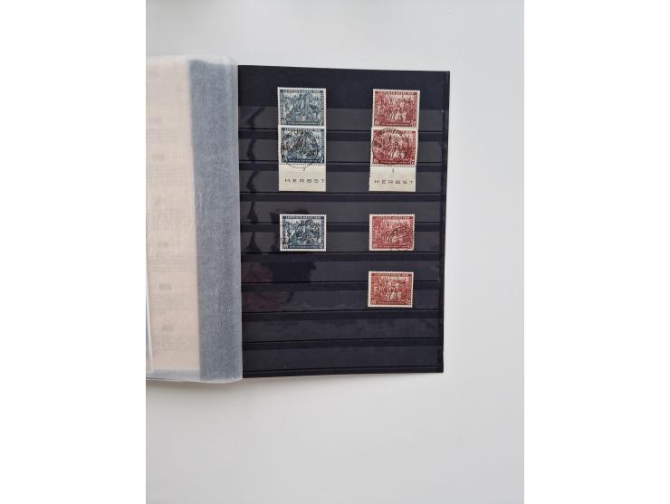 1945/49, gestempelte Sammlung mit vielen besseren und kpl. Ausgaben, Farben und weiteren Besonderheiten. Dabei u.a. Mi.-Nr. 4