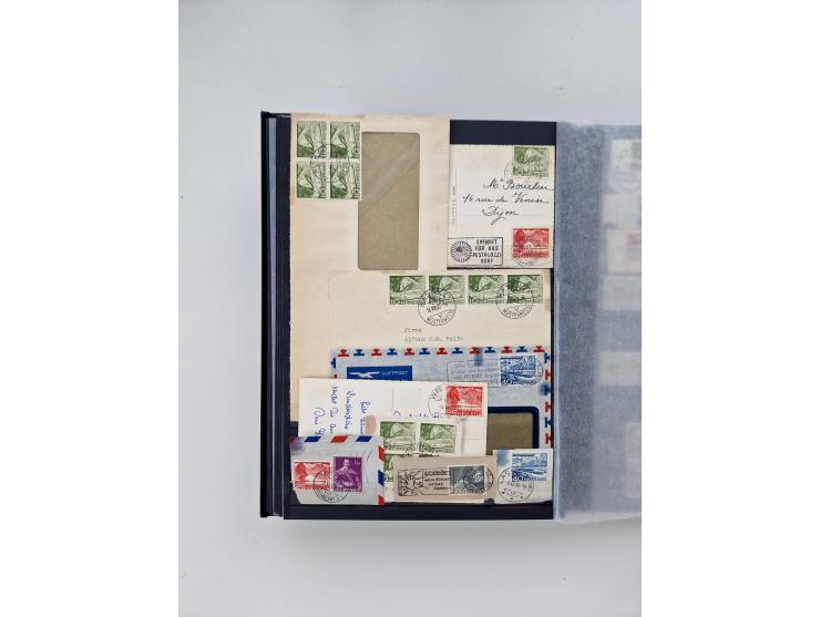 1945/2019, umfangreiche, in den Hauptnummern ab Pax-Satz augenscheinlich kpl. postfrische und zusätzlich gestempelte Sammlung