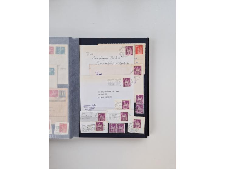 1945/2019, umfangreiche, in den Hauptnummern ab Pax-Satz augenscheinlich kpl. postfrische und zusätzlich gestempelte Sammlung