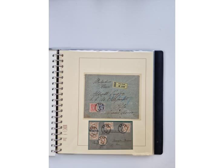 1850/1919 (ca.), zahlreiche aufgezogene Heimat-Sammlung “GRAZ” und Umgebung Andritz bis Zettling, mit über 220 Briefen und Ka