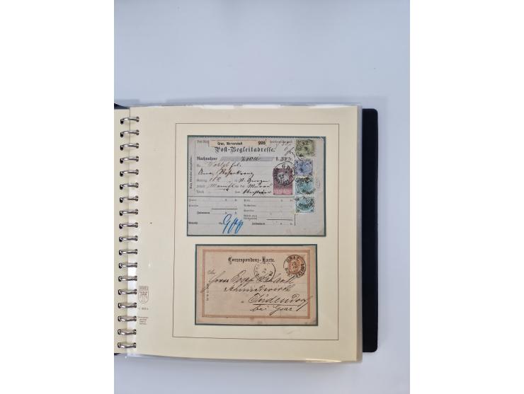 1850/1919 (ca.), zahlreiche aufgezogene Heimat-Sammlung “GRAZ” und Umgebung Andritz bis Zettling, mit über 220 Briefen und Ka