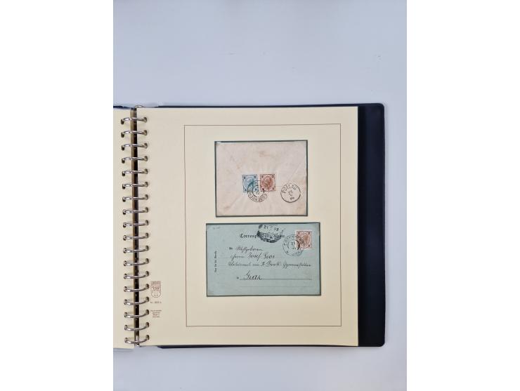 1850/1919 (ca.), zahlreiche aufgezogene Heimat-Sammlung “GRAZ” und Umgebung Andritz bis Zettling, mit über 220 Briefen und Ka