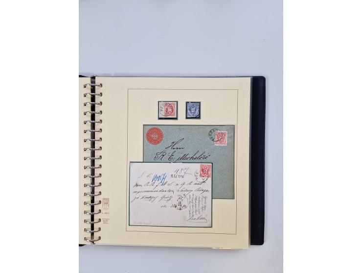 1850/1919 (ca.), zahlreiche aufgezogene Heimat-Sammlung “GRAZ” und Umgebung Andritz bis Zettling, mit über 220 Briefen und Ka