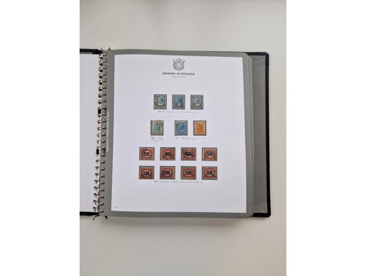 1862/1945, mostly used collection, incl. e.g. Mi.-Nr. 9a, 49, 95-98, 153-156, and many issues from the 1920s/30s. Later the a