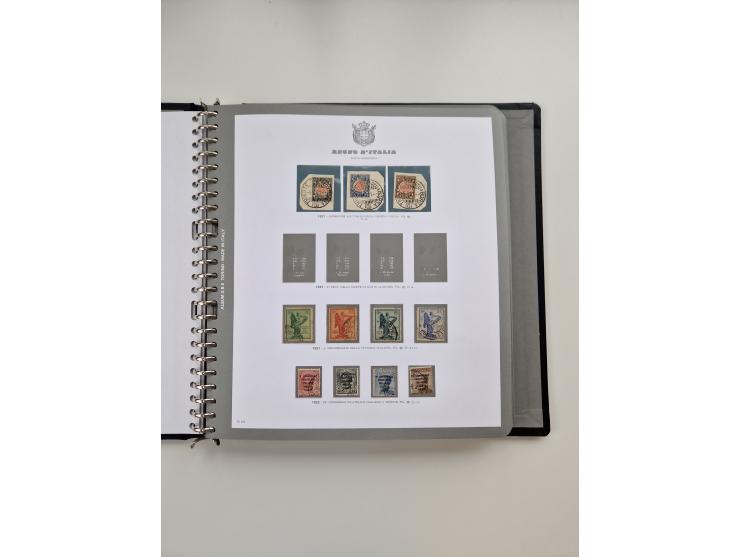 1862/1945, mostly used collection, incl. e.g. Mi.-Nr. 9a, 49, 95-98, 153-156, and many issues from the 1920s/30s. Later the a