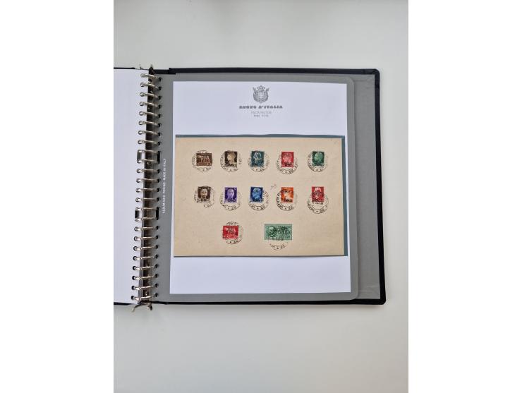 1862/1945, mostly used collection, incl. e.g. Mi.-Nr. 9a, 49, 95-98, 153-156, and many issues from the 1920s/30s. Later the a