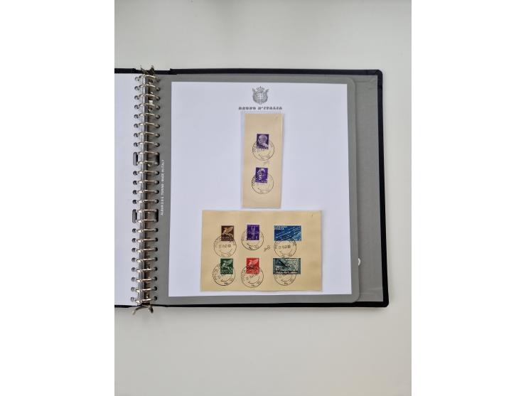 1862/1945, mostly used collection, incl. e.g. Mi.-Nr. 9a, 49, 95-98, 153-156, and many issues from the 1920s/30s. Later the a