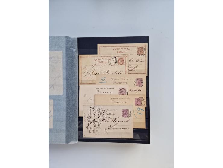 Buxtehude: 1787/2020, umfangreiche Sammlung ab Vorphila mit u.a. frühem Postschein von 1797, Botenbrief 1813 mit Dienstsiegel