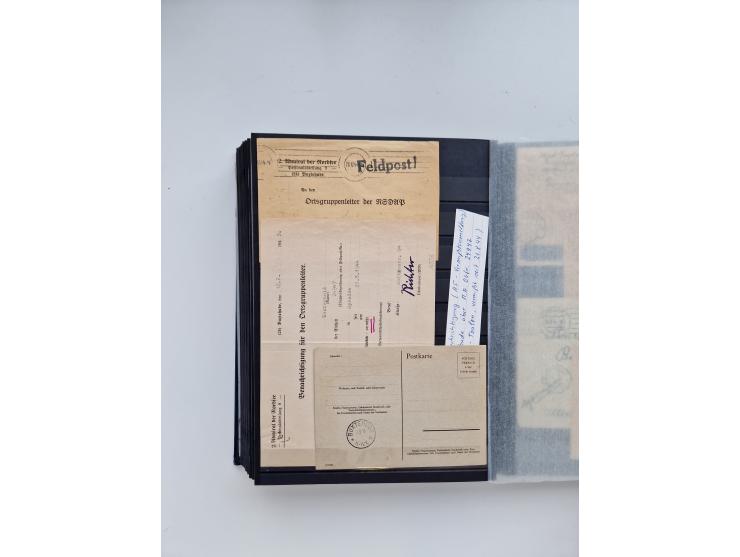 Buxtehude: 1787/2020, umfangreiche Sammlung ab Vorphila mit u.a. frühem Postschein von 1797, Botenbrief 1813 mit Dienstsiegel