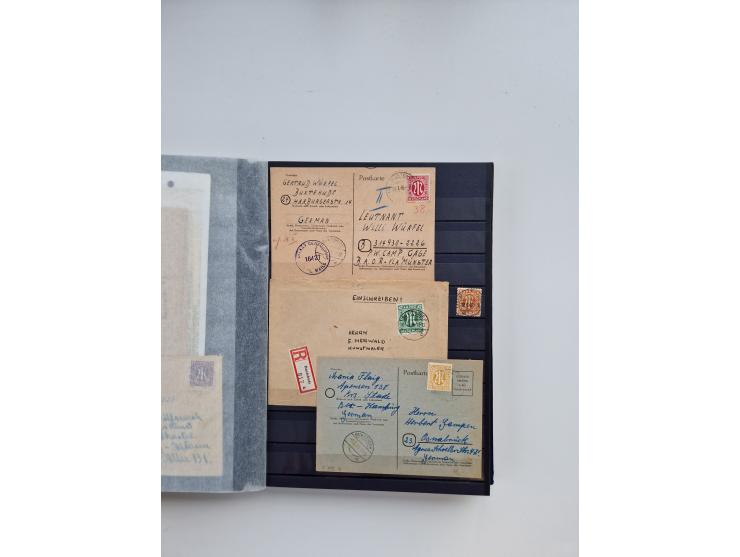 Buxtehude: 1787/2020, umfangreiche Sammlung ab Vorphila mit u.a. frühem Postschein von 1797, Botenbrief 1813 mit Dienstsiegel