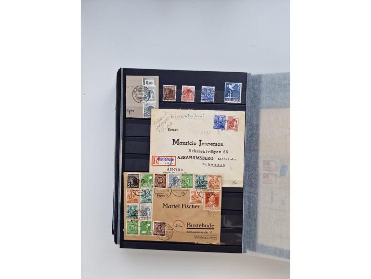 Buxtehude: 1787/2020, umfangreiche Sammlung ab Vorphila mit u.a. frühem Postschein von 1797, Botenbrief 1813 mit Dienstsiegel