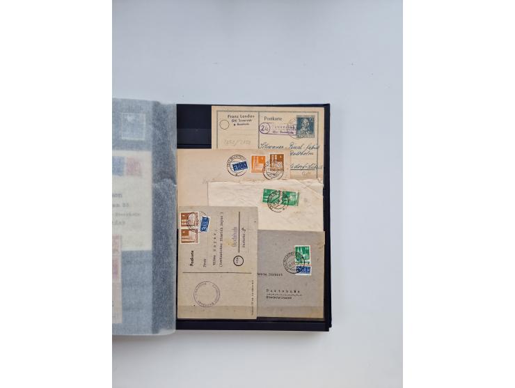 Buxtehude: 1787/2020, umfangreiche Sammlung ab Vorphila mit u.a. frühem Postschein von 1797, Botenbrief 1813 mit Dienstsiegel