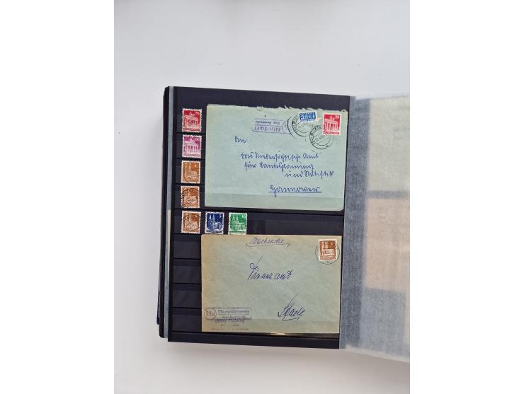 Buxtehude: 1787/2020, umfangreiche Sammlung ab Vorphila mit u.a. frühem Postschein von 1797, Botenbrief 1813 mit Dienstsiegel