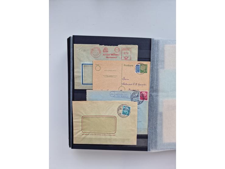 Buxtehude: 1787/2020, umfangreiche Sammlung ab Vorphila mit u.a. frühem Postschein von 1797, Botenbrief 1813 mit Dienstsiegel