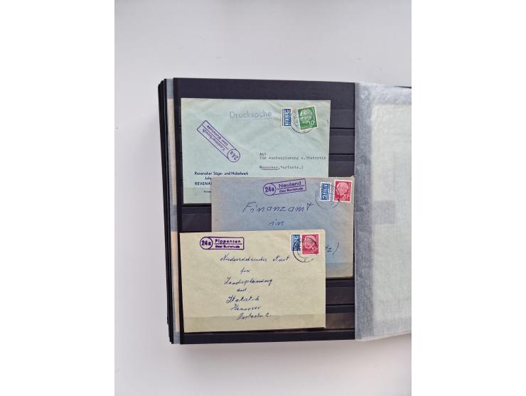 Buxtehude: 1787/2020, umfangreiche Sammlung ab Vorphila mit u.a. frühem Postschein von 1797, Botenbrief 1813 mit Dienstsiegel