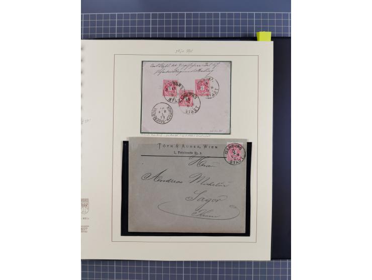 1870/1913 (ca.), umfangreiche aufgezogene Heimat-Sammlung “Herzogtum Steiermark (Styria)”, Bruck bis Windischgraz, mit über 1