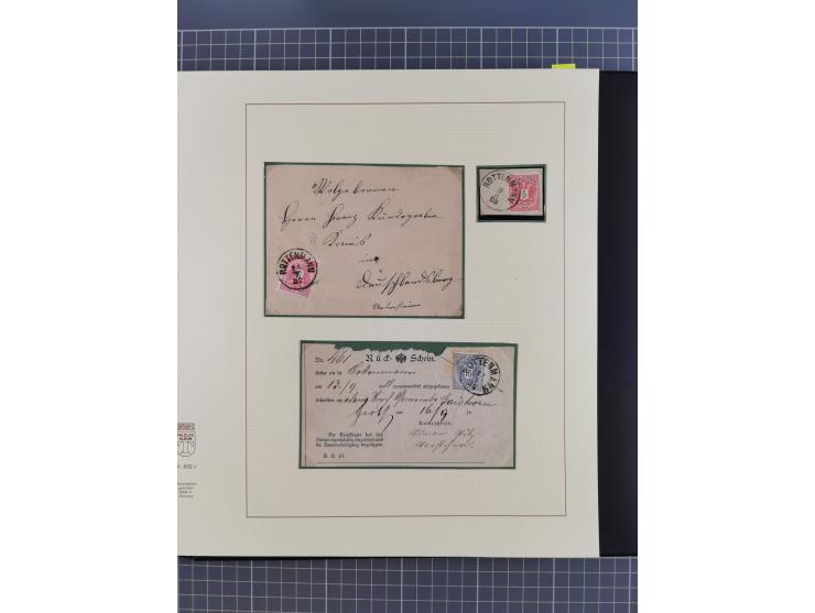 1870/1913 (ca.), umfangreiche aufgezogene Heimat-Sammlung “Herzogtum Steiermark (Styria)”, Bruck bis Windischgraz, mit über 1