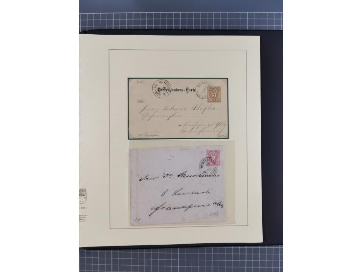 1870/1913 (ca.), umfangreiche aufgezogene Heimat-Sammlung “Herzogtum Steiermark (Styria)”, Bruck bis Windischgraz, mit über 1
