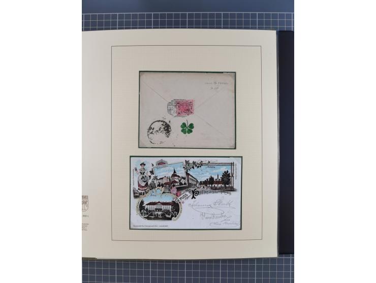 1870/1913 (ca.), umfangreiche aufgezogene Heimat-Sammlung “Herzogtum Steiermark (Styria)”, Bruck bis Windischgraz, mit über 1