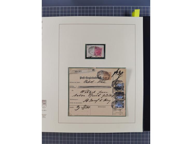 1870/1913 (ca.), umfangreiche aufgezogene Heimat-Sammlung “Herzogtum Steiermark (Styria)”, Bruck bis Windischgraz, mit über 1