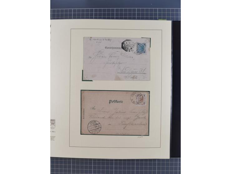 1870/1913 (ca.), umfangreiche aufgezogene Heimat-Sammlung “Herzogtum Steiermark (Styria)”, Bruck bis Windischgraz, mit über 1