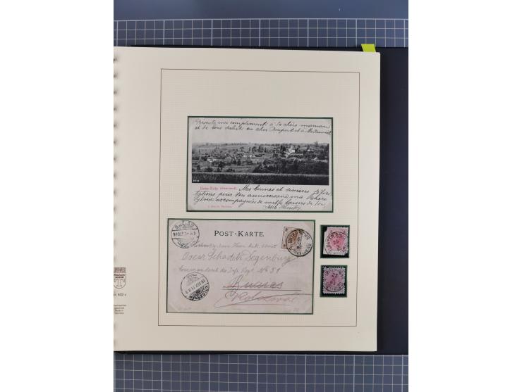 1870/1913 (ca.), umfangreiche aufgezogene Heimat-Sammlung “Herzogtum Steiermark (Styria)”, Bruck bis Windischgraz, mit über 1