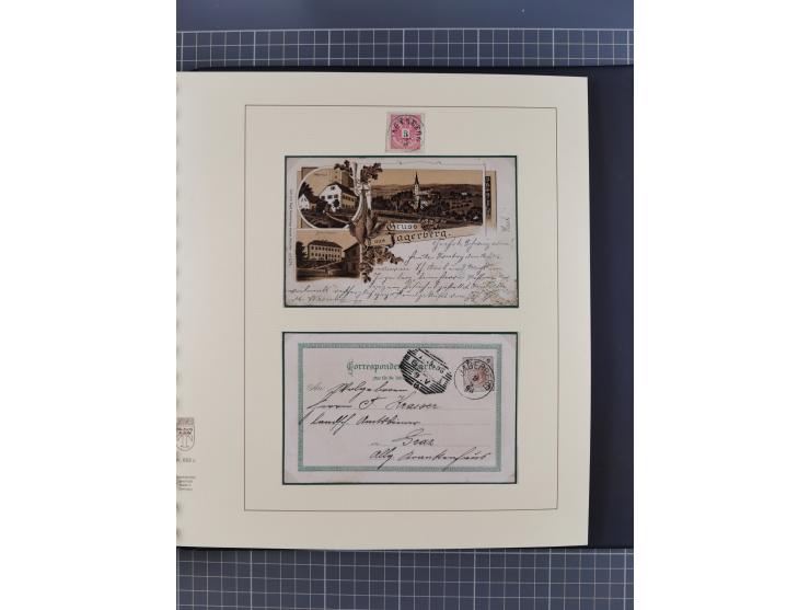 1870/1913 (ca.), umfangreiche aufgezogene Heimat-Sammlung “Herzogtum Steiermark (Styria)”, Bruck bis Windischgraz, mit über 1