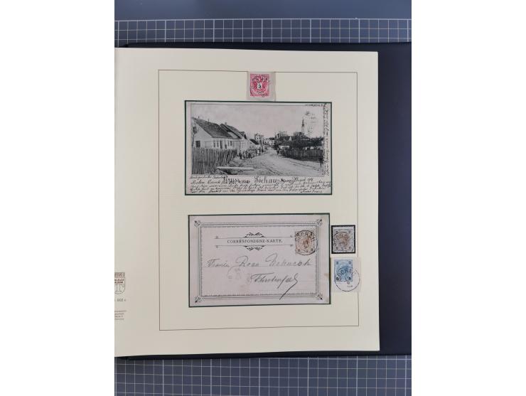 1870/1913 (ca.), umfangreiche aufgezogene Heimat-Sammlung “Herzogtum Steiermark (Styria)”, Bruck bis Windischgraz, mit über 1