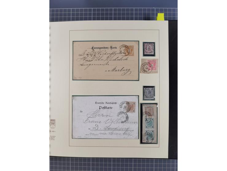 1870/1913 (ca.), umfangreiche aufgezogene Heimat-Sammlung “Herzogtum Steiermark (Styria)”, Bruck bis Windischgraz, mit über 1