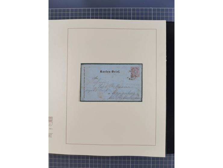 1870/1913 (ca.), umfangreiche aufgezogene Heimat-Sammlung “Herzogtum Steiermark (Styria)”, Bruck bis Windischgraz, mit über 1