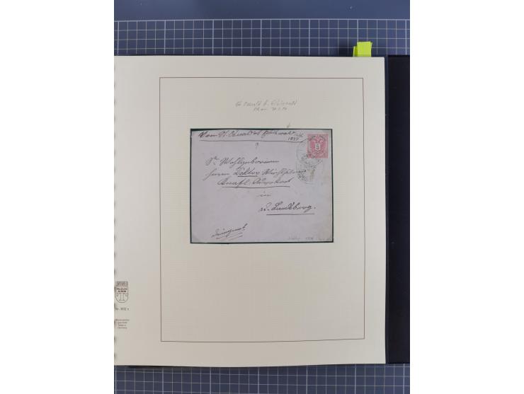 1870/1913 (ca.), umfangreiche aufgezogene Heimat-Sammlung “Herzogtum Steiermark (Styria)”, Bruck bis Windischgraz, mit über 1