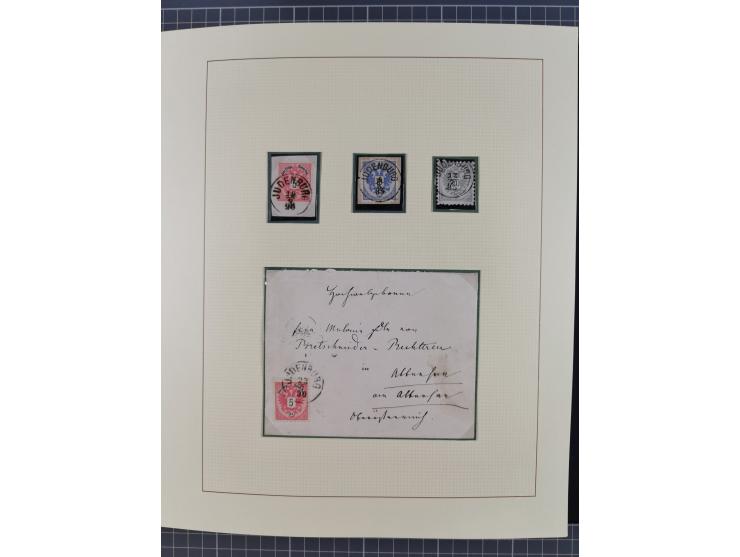 1870/1913 (ca.), umfangreiche aufgezogene Heimat-Sammlung “Herzogtum Steiermark (Styria)”, Bruck bis Windischgraz, mit über 1