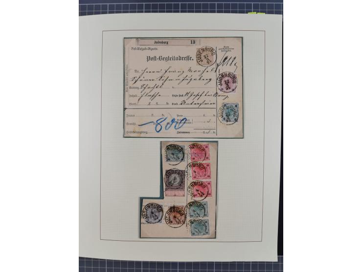 1870/1913 (ca.), umfangreiche aufgezogene Heimat-Sammlung “Herzogtum Steiermark (Styria)”, Bruck bis Windischgraz, mit über 1