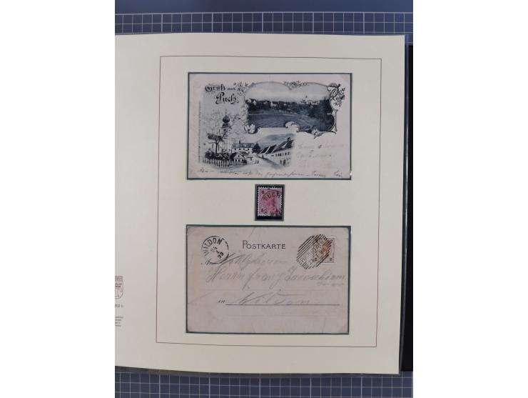 1870/1913 (ca.), umfangreiche aufgezogene Heimat-Sammlung “Herzogtum Steiermark (Styria)”, Bruck bis Windischgraz, mit über 1