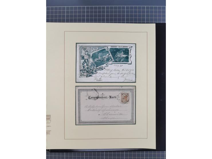1870/1913 (ca.), umfangreiche aufgezogene Heimat-Sammlung “Herzogtum Steiermark (Styria)”, Bruck bis Windischgraz, mit über 1