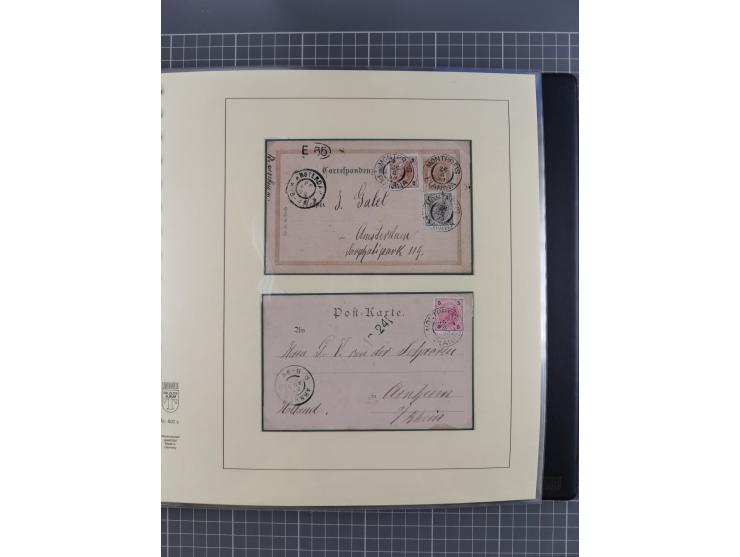 1870/1913 (ca.), umfangreiche aufgezogene Heimat-Sammlung “Herzogtum Steiermark (Styria)”, Bruck bis Windischgraz, mit über 1