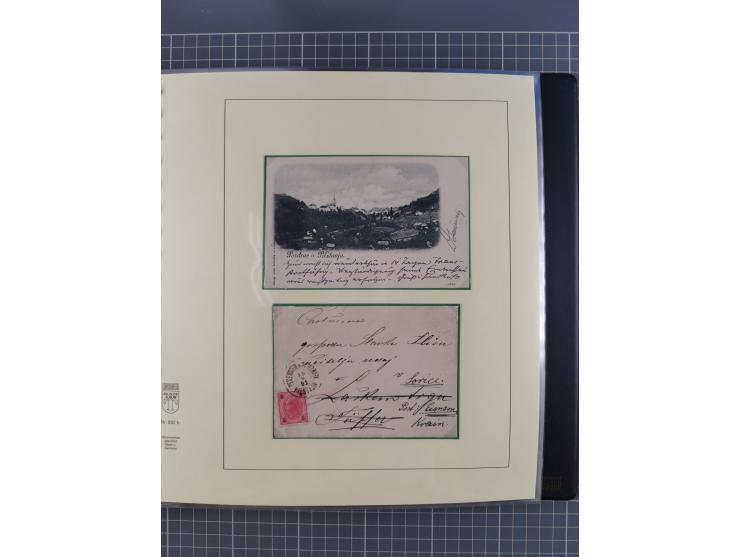 1870/1913 (ca.), umfangreiche aufgezogene Heimat-Sammlung “Herzogtum Steiermark (Styria)”, Bruck bis Windischgraz, mit über 1