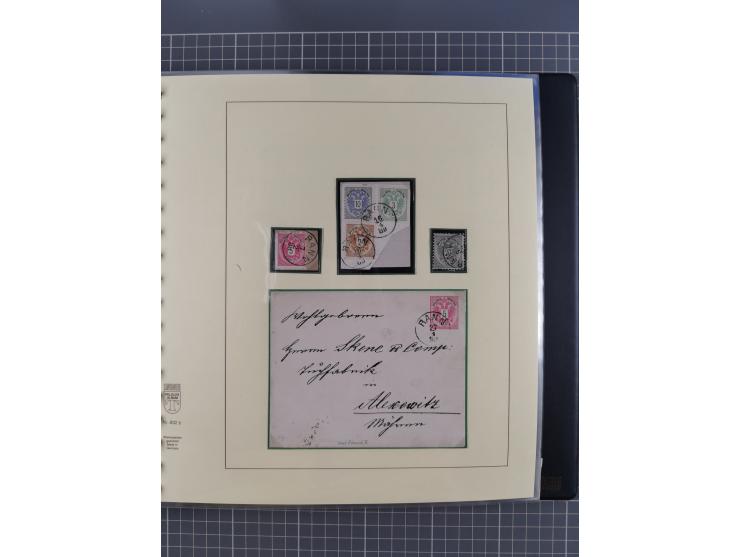 1870/1913 (ca.), umfangreiche aufgezogene Heimat-Sammlung “Herzogtum Steiermark (Styria)”, Bruck bis Windischgraz, mit über 1