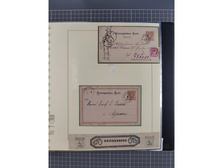 1870/1913 (ca.), umfangreiche aufgezogene Heimat-Sammlung “Herzogtum Steiermark (Styria)”, Bruck bis Windischgraz, mit über 1