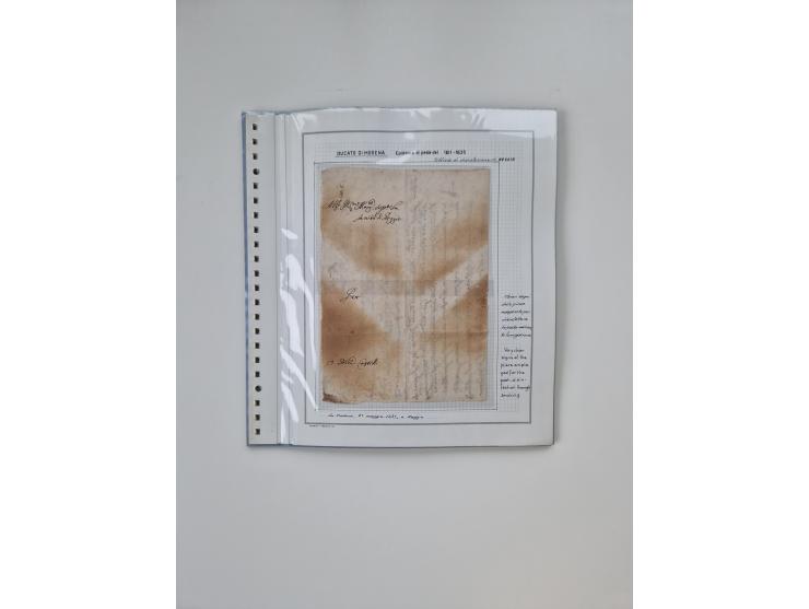 ALLE WELT: 1630/17, Ausstellungssammlung "Desinfizierte Post während der Pest-, Gelbfieber- und Choleraepidemien" mit 81 Brie