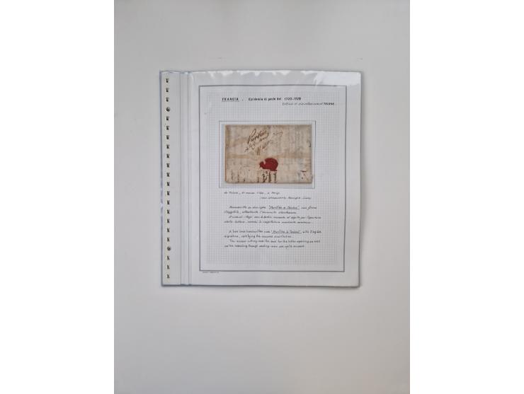 ALLE WELT: 1630/17, Ausstellungssammlung "Desinfizierte Post während der Pest-, Gelbfieber- und Choleraepidemien" mit 81 Brie