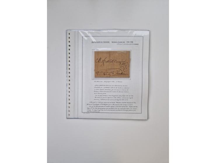 ALLE WELT: 1630/17, Ausstellungssammlung "Desinfizierte Post während der Pest-, Gelbfieber- und Choleraepidemien" mit 81 Brie