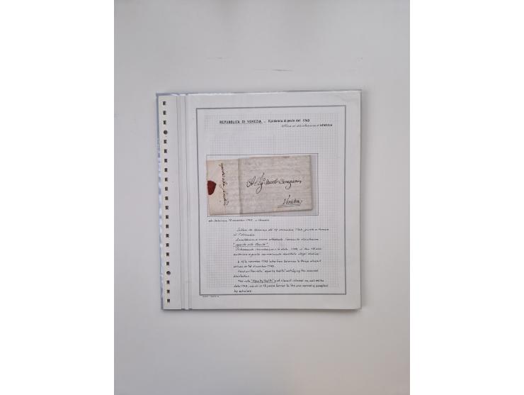 ALLE WELT: 1630/17, Ausstellungssammlung "Desinfizierte Post während der Pest-, Gelbfieber- und Choleraepidemien" mit 81 Brie