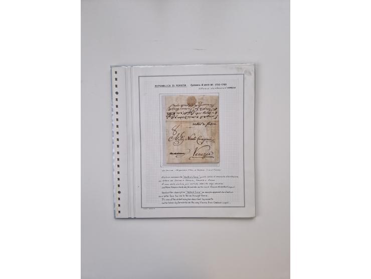 ALLE WELT: 1630/17, Ausstellungssammlung "Desinfizierte Post während der Pest-, Gelbfieber- und Choleraepidemien" mit 81 Brie