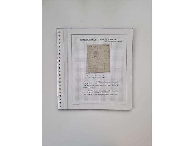 ALLE WELT: 1630/17, Ausstellungssammlung "Desinfizierte Post während der Pest-, Gelbfieber- und Choleraepidemien" mit 81 Brie