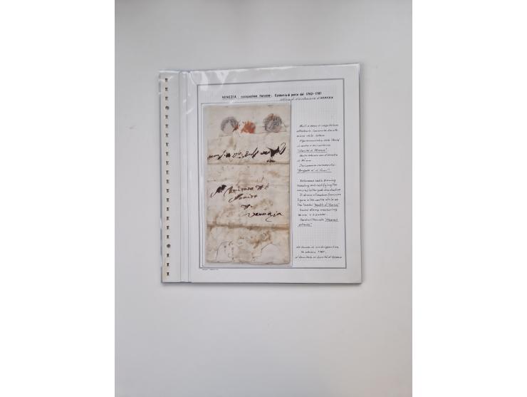 ALLE WELT: 1630/17, Ausstellungssammlung "Desinfizierte Post während der Pest-, Gelbfieber- und Choleraepidemien" mit 81 Brie