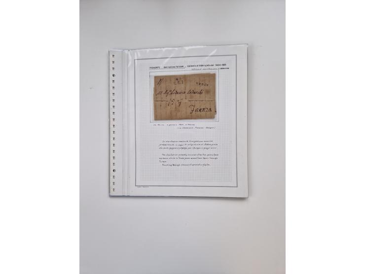 ALLE WELT: 1630/17, Ausstellungssammlung "Desinfizierte Post während der Pest-, Gelbfieber- und Choleraepidemien" mit 81 Brie